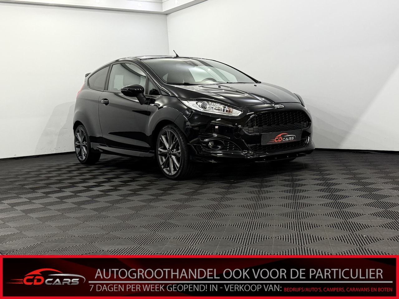 Ford Fiesta - 1.0 EcoBoost ST Line Clima, Navi, Parkeersensoren, Lichtmetalen velgen, Sportief uitlaat, - AutoWereld.nl