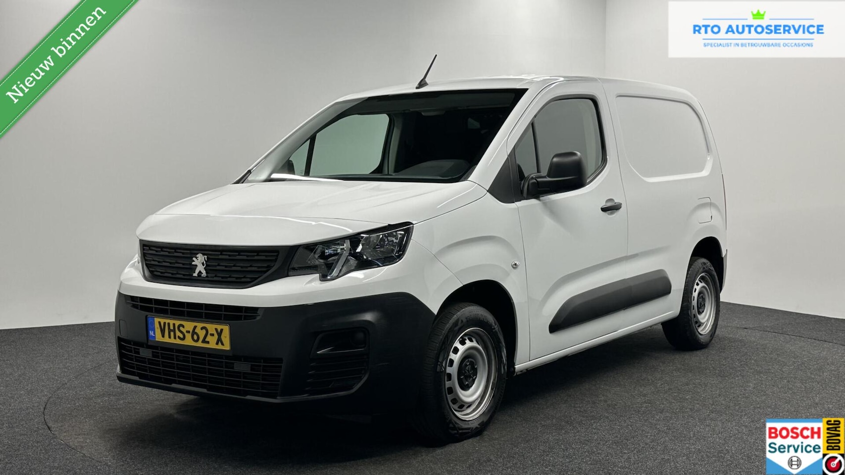 Peugeot Partner - bestel 1.5 BlueHDI Pro AIRCO 28000 KM . - AutoWereld.nl