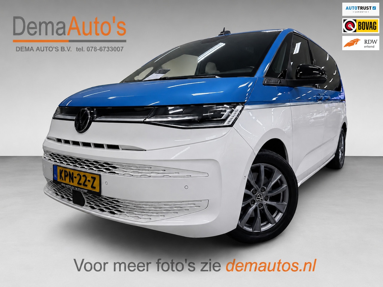 Volkswagen Multivan - 1.4 eHybrid Energetic 7P/PANO/H-UP/SFEERVERL/DAB/CARPLAY/V-COCKPIT/CAM/NAVI/ADAPT-CRUISE// - AutoWereld.nl