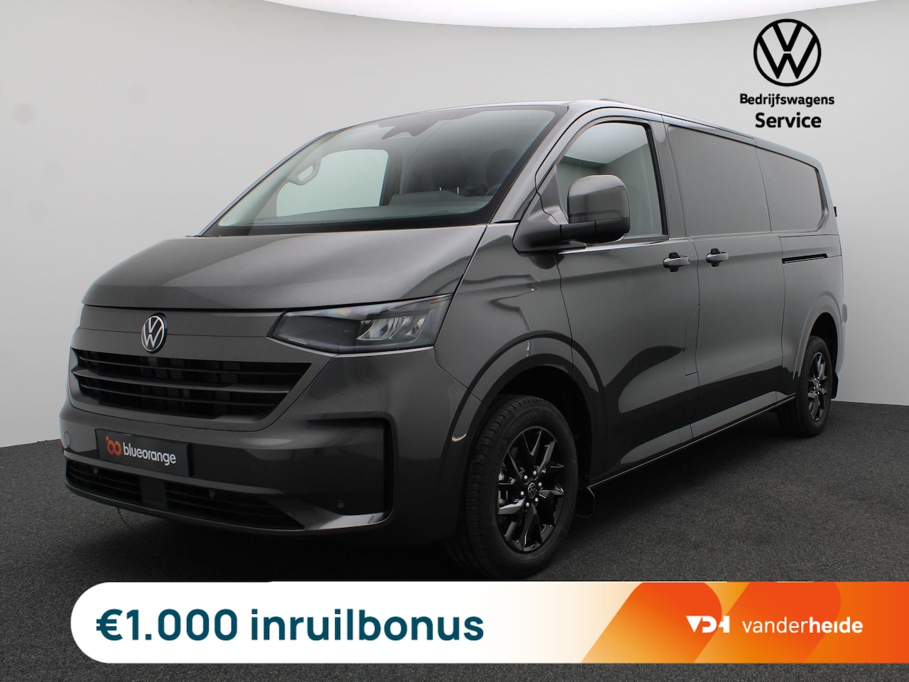 Volkswagen Transporter - 2.0 TDI L2H1 30 Style 170PK AUT8 Dubbele schuifdeur, Adaptieve Cruise Controle, Trekhaak, - AutoWereld.nl