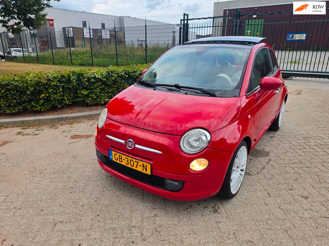 Fiat 500 - 1.2 APPLE CARPLAY PANORAMADAK AIRCO - AutoWereld.nl