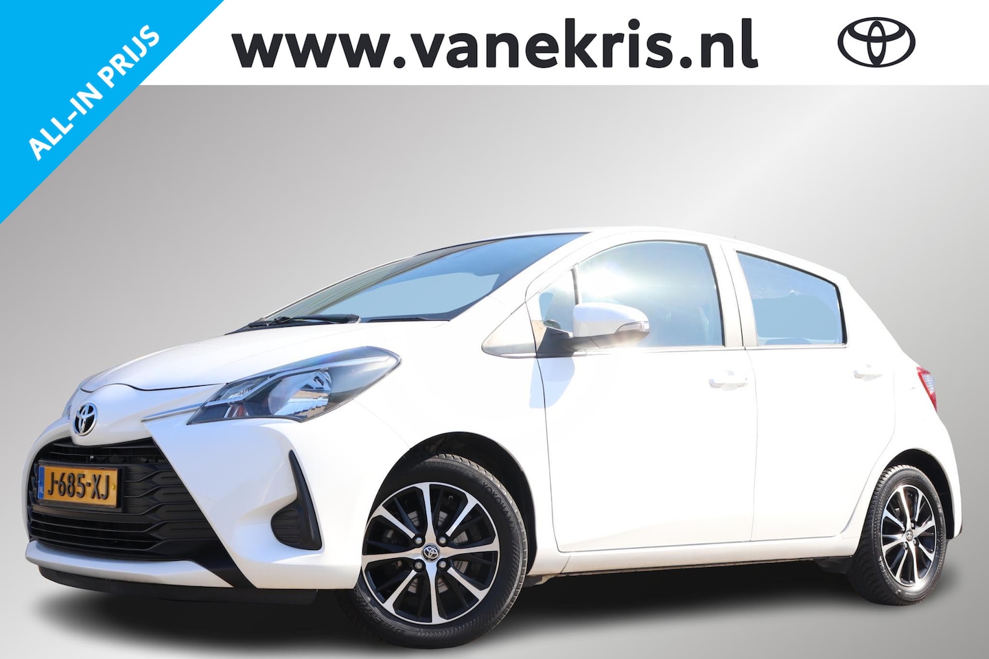 Toyota Yaris - 1.0 VVT-i Connect 1.0 VVT-i Connect, Android auto/Apple Carplay, Airconditioning, Parkeerhulpcamera! - AutoWereld.nl