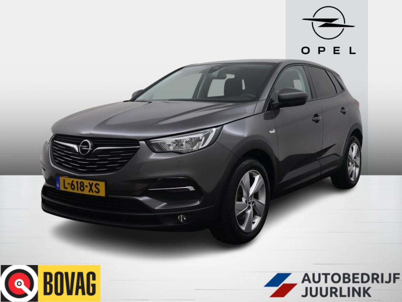 Opel Grandland X - 1.2 Turbo Automaat Trekhaak/Winterpakket/18inch/ Nav/CarPlay - AutoWereld.nl
