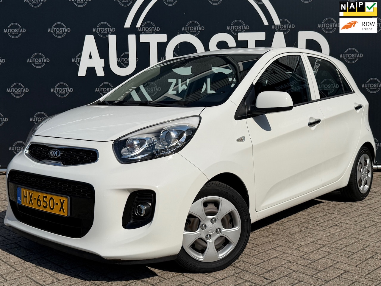 Kia Picanto - 1.0 CVVT DynamicLine NL-Auto / 1ste Eigenaar / NAP / Airco / APK - AutoWereld.nl