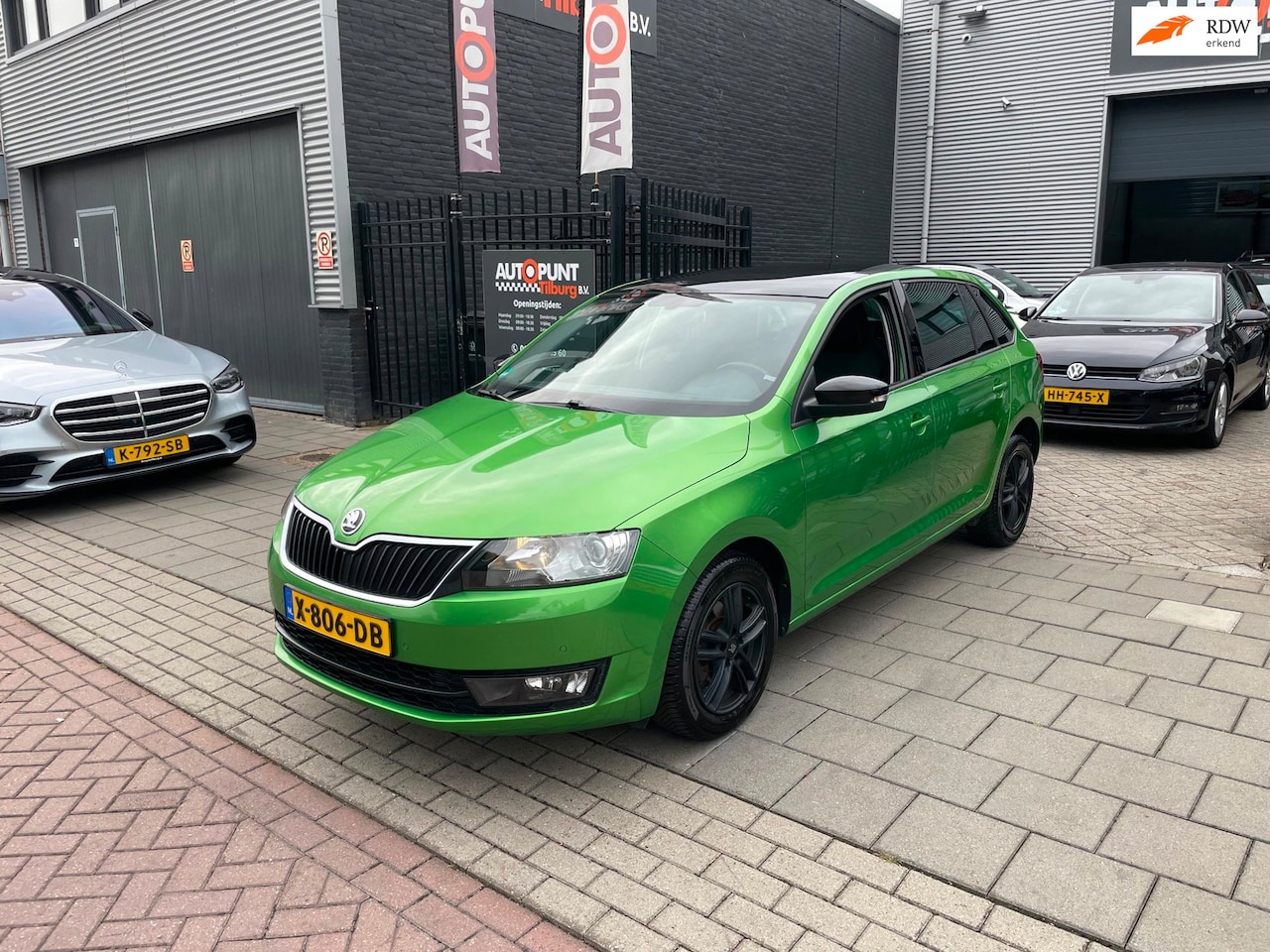 Skoda Rapid Spaceback - 1.2 TSI Greentech Drive Airco Pano NAP APK - AutoWereld.nl