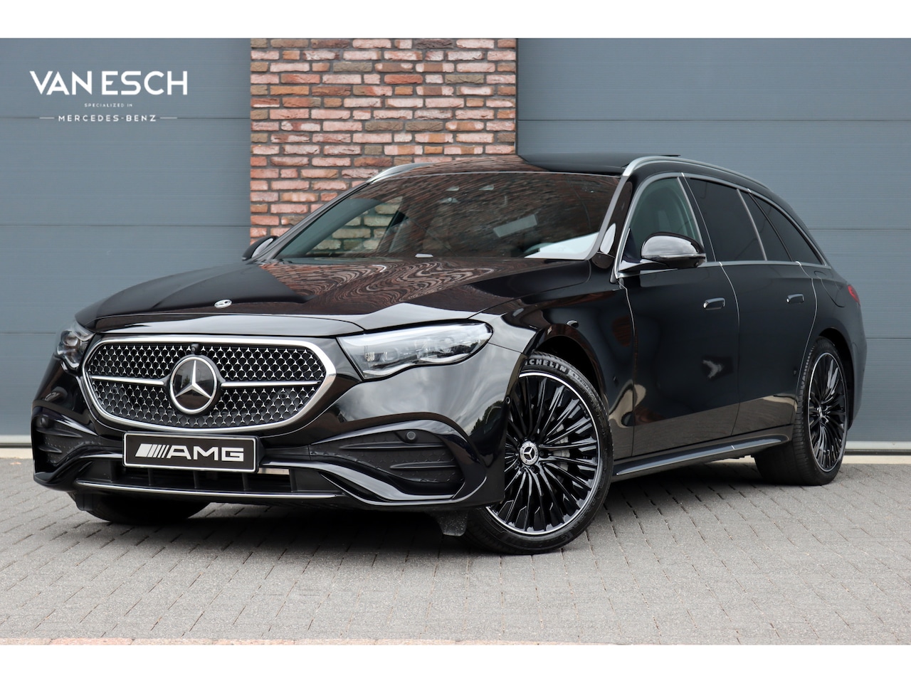 Mercedes-Benz E-klasse Estate - 300 de 4MATIC AMG Line | Luchtvering | Hyperscreen | Distronic+ | HUD | Nappa Leder | Stoe - AutoWereld.nl