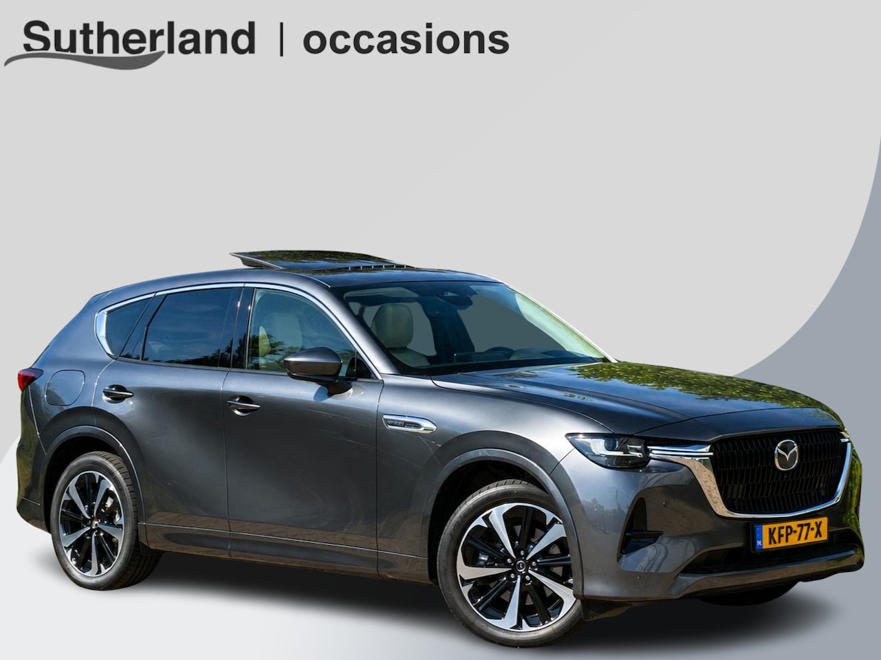Mazda CX-60 - 2.5 e-SkyActiv PHEV Takumi 328 PK | Wegklapbare Trekhaak | Panoramadak | 360 graden camera - AutoWereld.nl