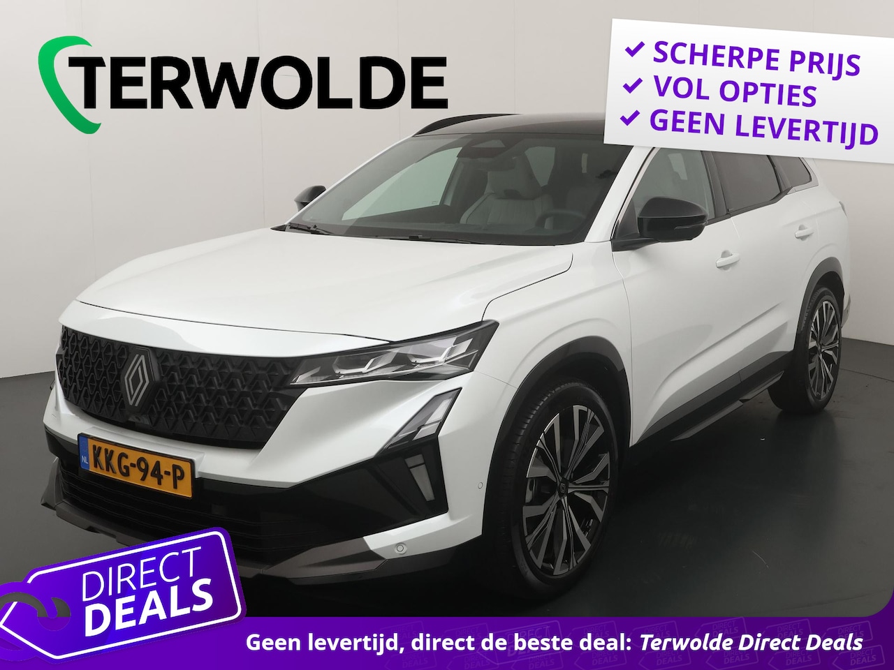 Renault Espace - iconic full hybrid E-Tech 200 - 7 zitplaatsen | pack light & sound | pack vision | - AutoWereld.nl