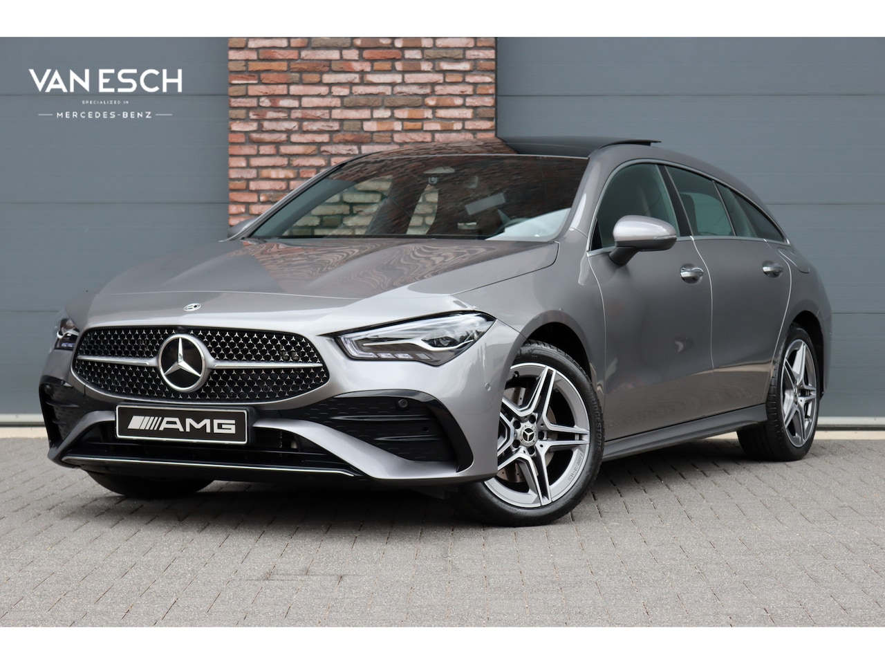 Mercedes-Benz CLA-klasse Shooting Brake - 250 e AMG Line | Memory | Distronic | Panoramadak | Keyless Go | Verwarmd Stuurwiel | Came - AutoWereld.nl