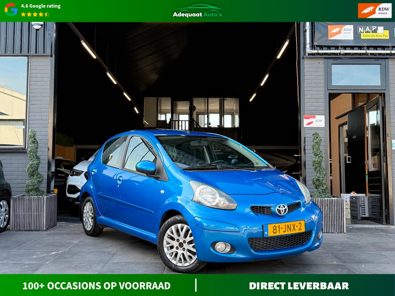 Toyota Aygo - 1.0-12V|Airco|Carplay|Cruise|PDC|1e Eig|NAP|APK - AutoWereld.nl