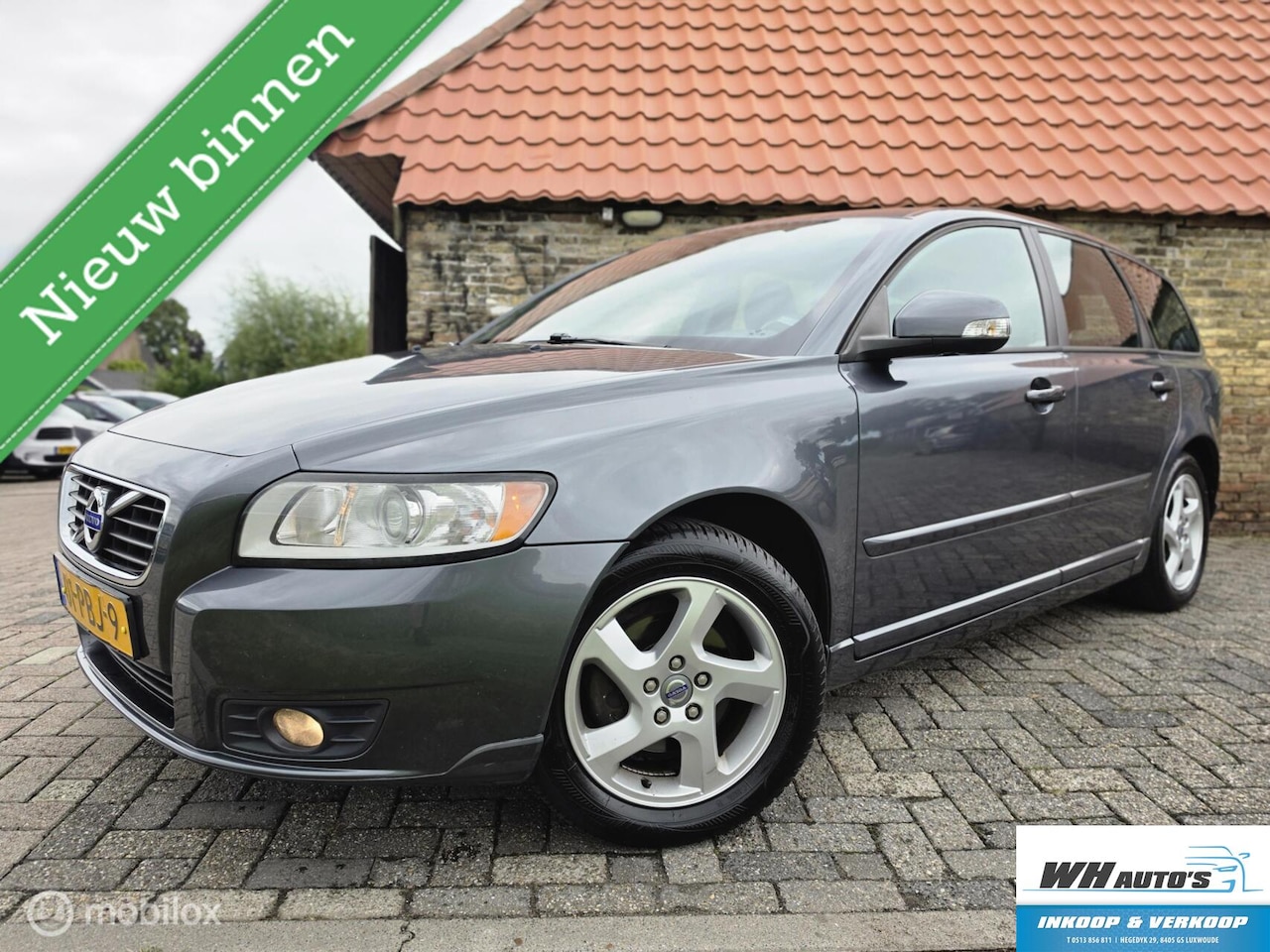 Volvo V50 - 2.0 Kinetic nette auto! - AutoWereld.nl