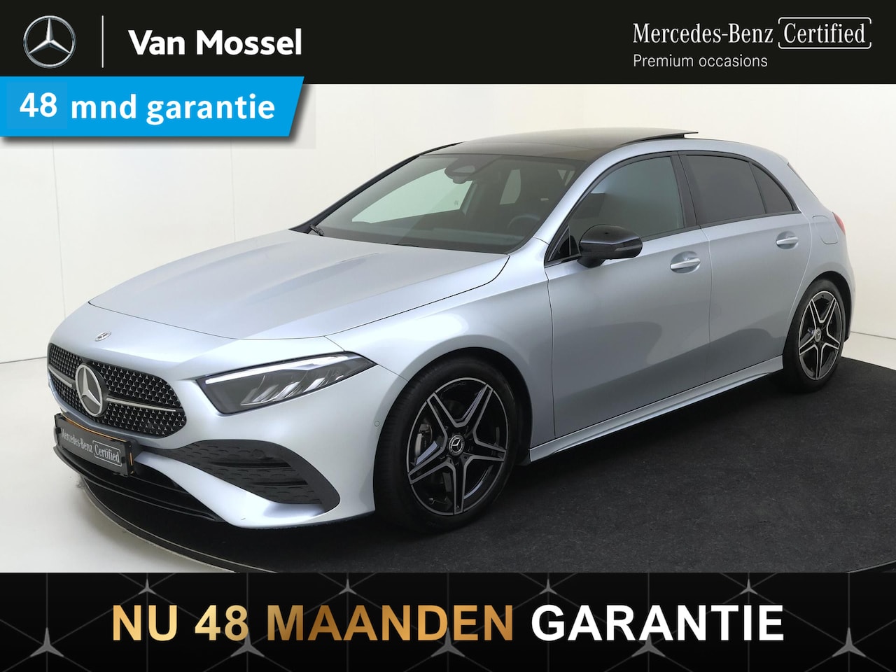 Mercedes-Benz A-klasse - 180 AMG Line /Panoramadak /Nightpakket /18 Inch /CarPlay - AutoWereld.nl