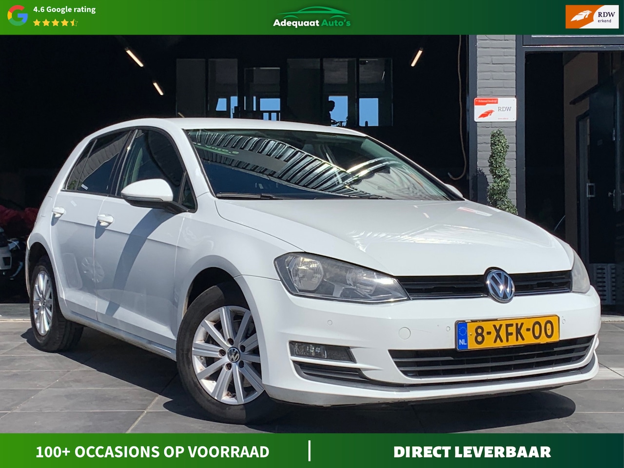 Volkswagen Golf - 1.6TDI Trendline|DSG|PDC|Cruise|NAP|Trekhaak - AutoWereld.nl