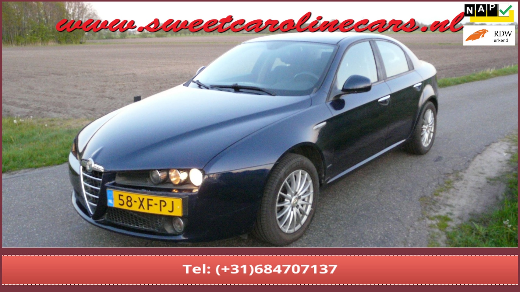 Alfa Romeo 159 - 2.2 JTS Business 2.2 JTS Business,Leder,Lmv's,...VOL! - AutoWereld.nl