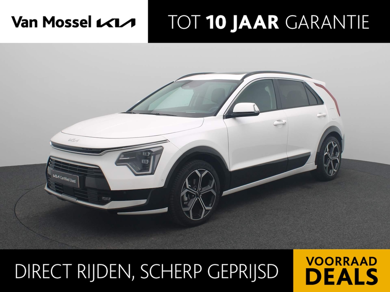 Kia Niro - 1.6 GDi Hybrid ExecutiveLine | Diverse kleuren | Leder | Open Dak | Elektr. stoel met gehe - AutoWereld.nl