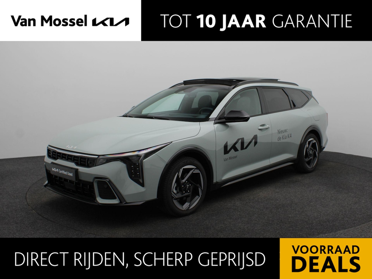 Kia K4 - 1.0 T-GDi MHEV GT-Line Launch Edition (pano) | Clima | Glasdak | LM | Camera | Navi | NIEU - AutoWereld.nl