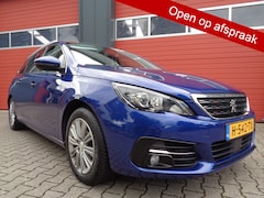 Peugeot 308 SW - 1.2 PureTech Blue Lease Premium 131PK Clima Cruise Navi Pano-Dak LMV 6-BAK NL-Auto