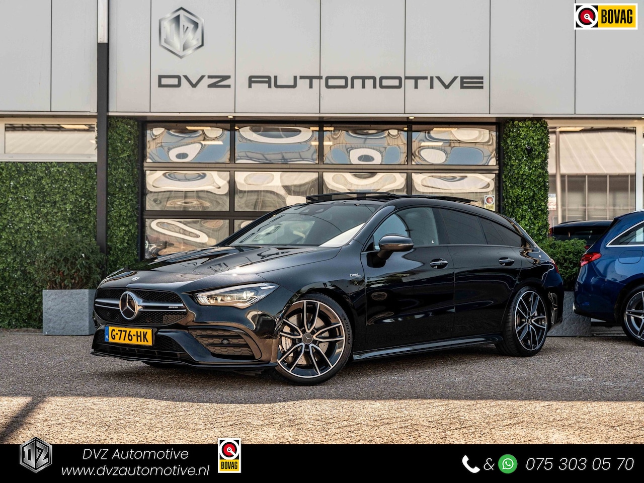 Mercedes-Benz CLA-klasse Shooting Brake - AMG 35 4MATIC Premium Plus | Pano | Burmeister | Memory | Ventilatie - AutoWereld.nl