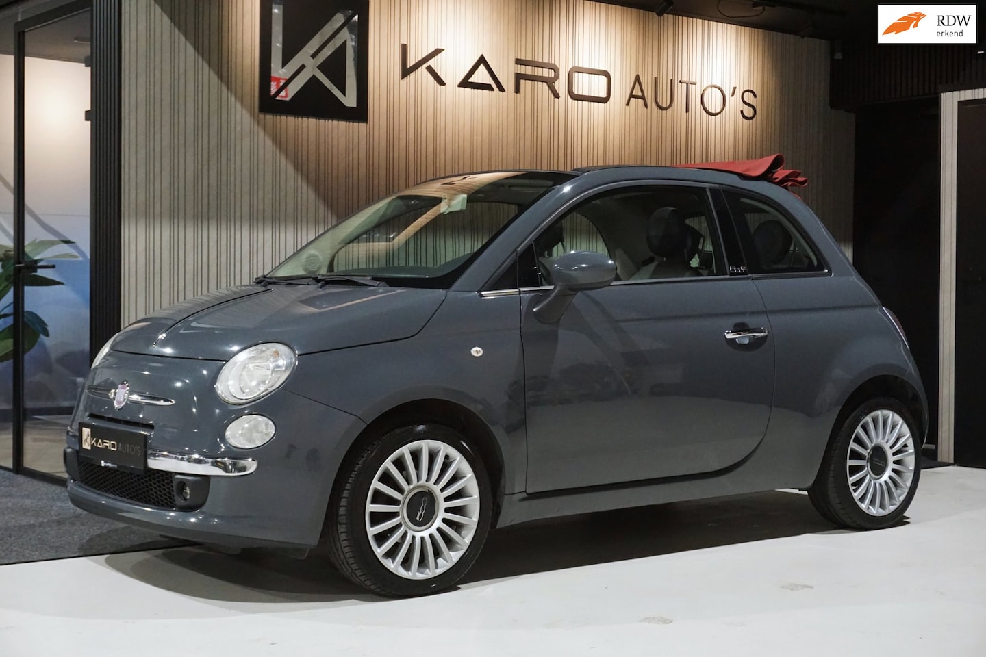 Fiat 500 C - 1.2 Rock Leer Airco Elek Rmn Blue&me City Pdc Lmv - AutoWereld.nl