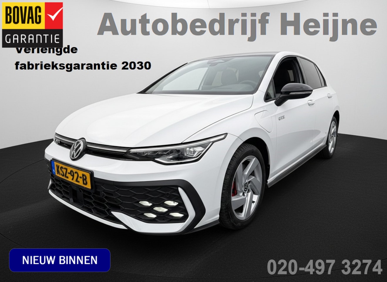 Volkswagen Golf - GTE 1.5 272PK DSG HYBRID GTE-SPORT 360°CAMERA/NAVI/HEAD-UP! - AutoWereld.nl
