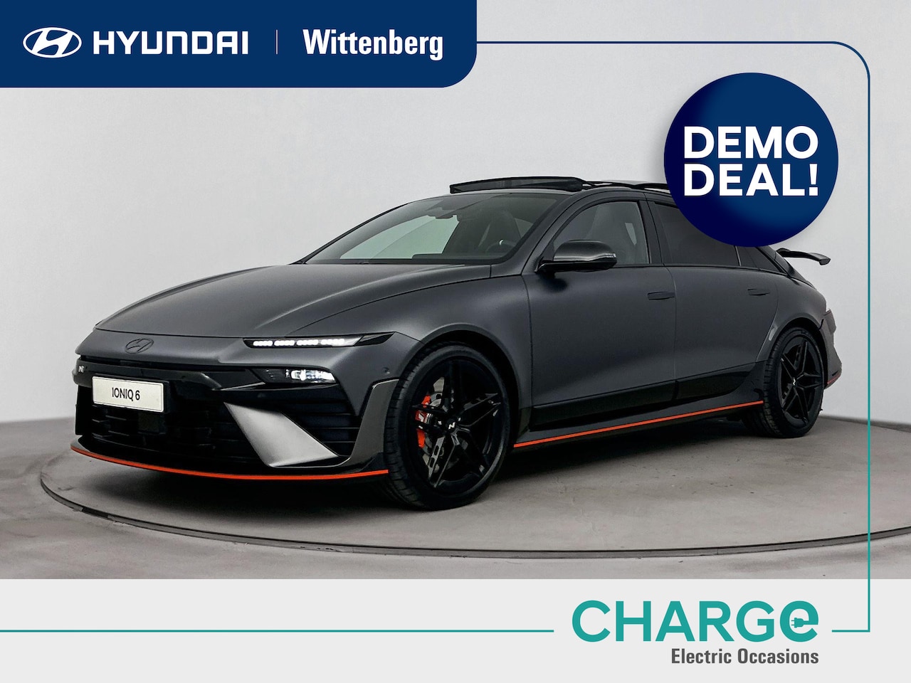 Hyundai IONIQ 6 - N 84 kWh 650pk | Panoramadak | 800V | Kuipstoelen | Drift Mode | 20" lm-wielen | - AutoWereld.nl