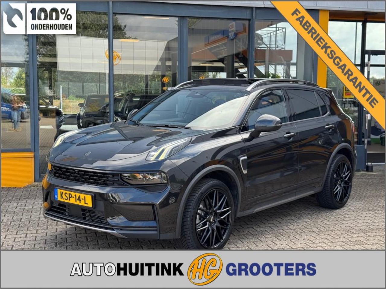 Lynk & Co 01 - 1.5 PHEV Hybrid 261 pk - Black Edition - nieuw model - AutoWereld.nl