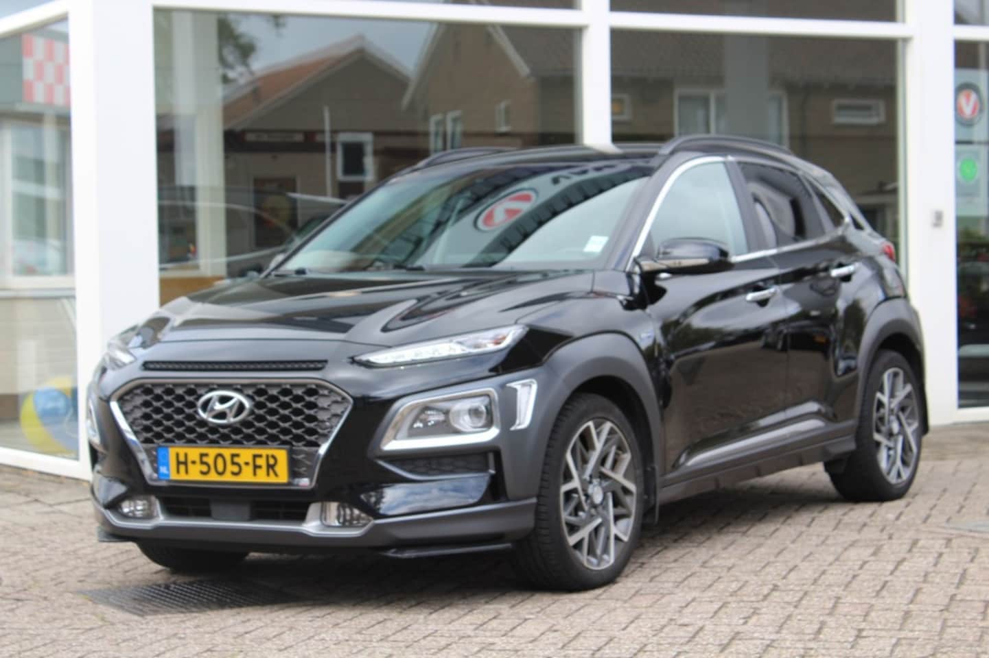 Hyundai Kona - 1.6 GDI HEV PREMIUM stoelkoeling/verwarmingelek stoelkeyl - AutoWereld.nl