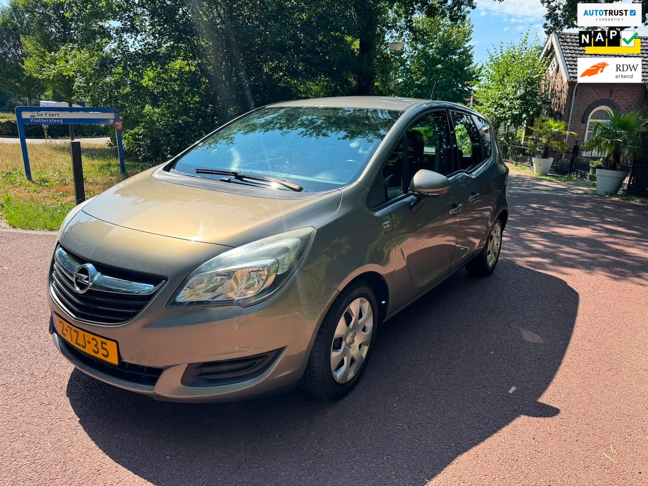 Opel Meriva - 1.4 Turbo Berlin / Airco / NAP / Apk / Trekhaak / Aux / Lm / - AutoWereld.nl