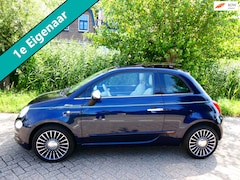 Fiat 500 - 1.2i 4-Cilinder 1e eig. RIVA Clima Cruise Leder Navi Schuifdak