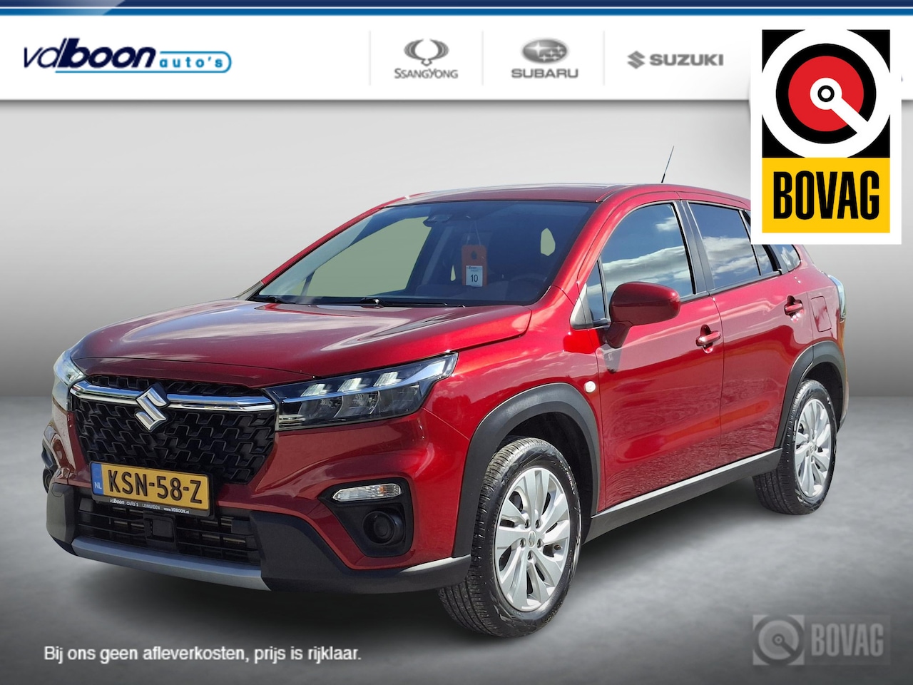 Suzuki S-Cross - 1.4 Boosterjet Comfort Smart Hybrid TREKH | CRUISE | rijklaarprijs !! - AutoWereld.nl