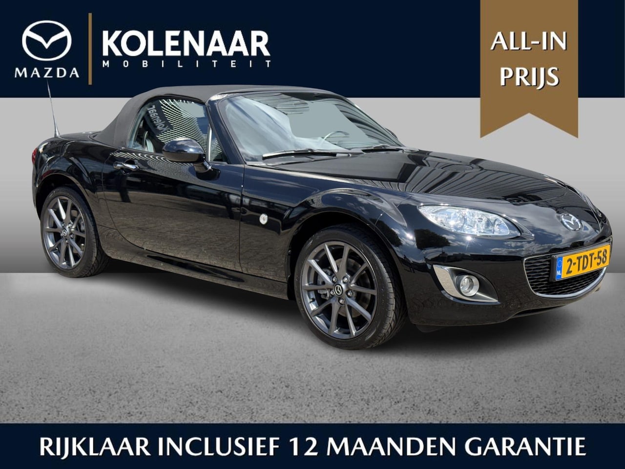 Mazda MX-5 - 1.8 Kyudo /Havana Brown Leder/NAV/Climate Control/Volledig onderhouden/ - AutoWereld.nl