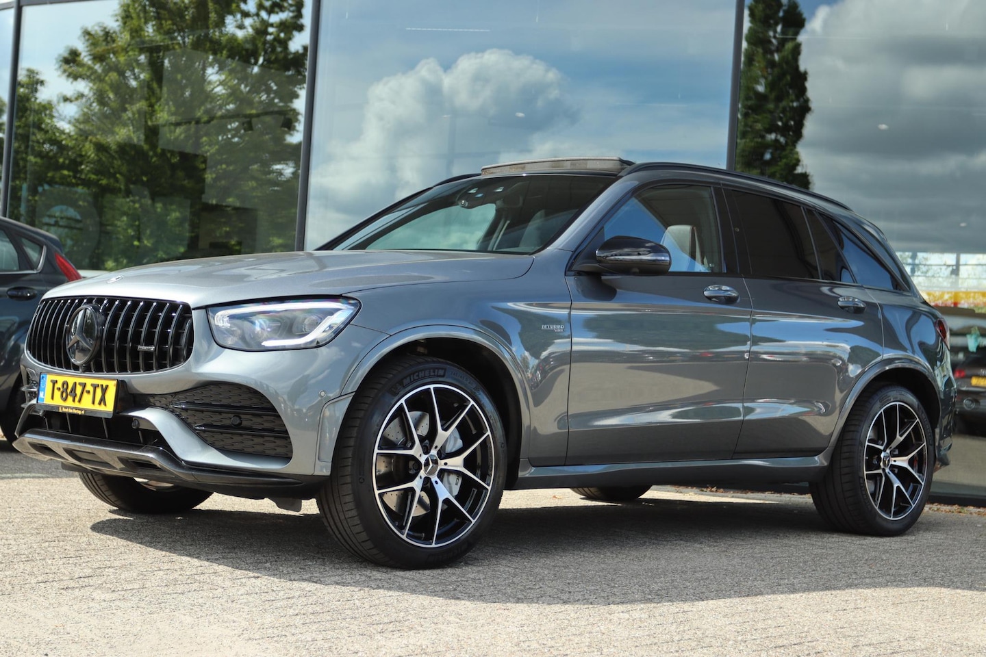 Mercedes-Benz GLC-klasse - AMG 43 4MATIC PREMIUM PLUS 391PK | KUIPSTOELEN | PANO | BURMESTER | CARBON | 360 CAMERA | - AutoWereld.nl