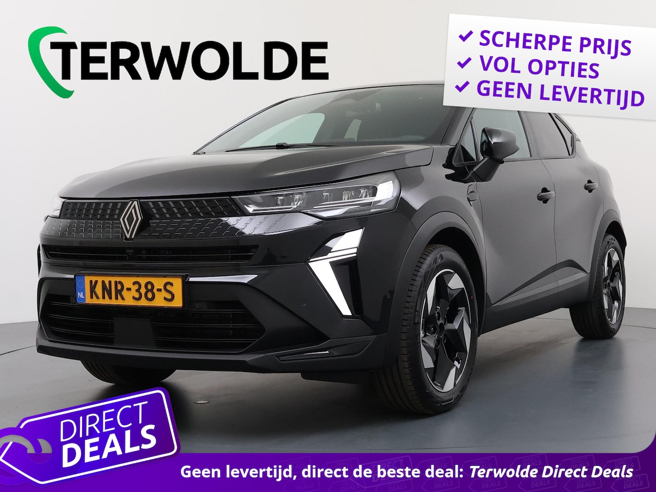 Renault Captur - techno full hybrid E-Tech 160 | Pack winter | Pack advanced driving assist | - AutoWereld.nl