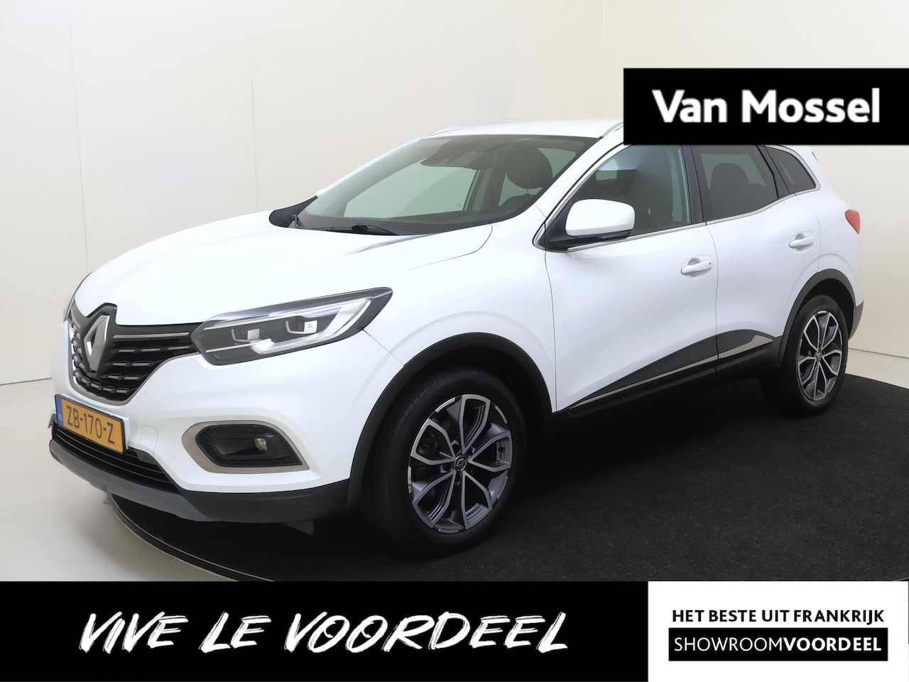 Renault Kadjar - 1.3 TCe Intens | airco automatisch | Apple Carplay/Android | cruise control | lederen/stof - AutoWereld.nl