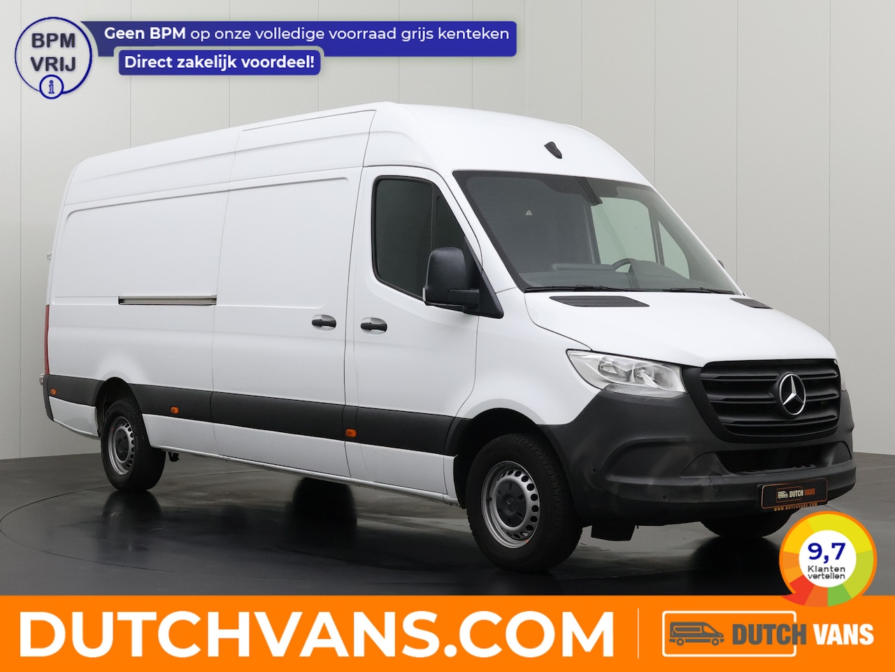 Mercedes-Benz Sprinter - 317CDi L3H2 Maxi ( 12-2023 ) | Multimedia | Camera | Airco | Cruise | 3-Zits - AutoWereld.nl