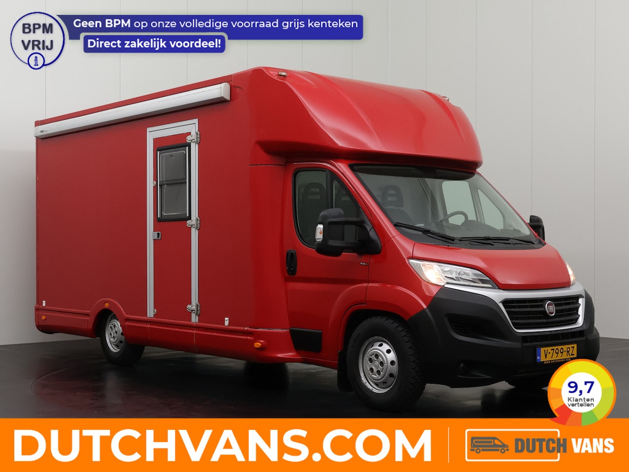 Fiat Ducato - 2.3MultiJet 130PK Mobiel Kantoor | Showroom | Navigatie | Camera | Airco | Cruise | 3-Zits - AutoWereld.nl