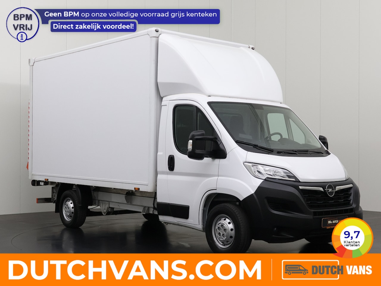 Opel Movano - 140PK Bakwagen+Laadklep | Camera | Airco | Cruise | 3-Zits - AutoWereld.nl