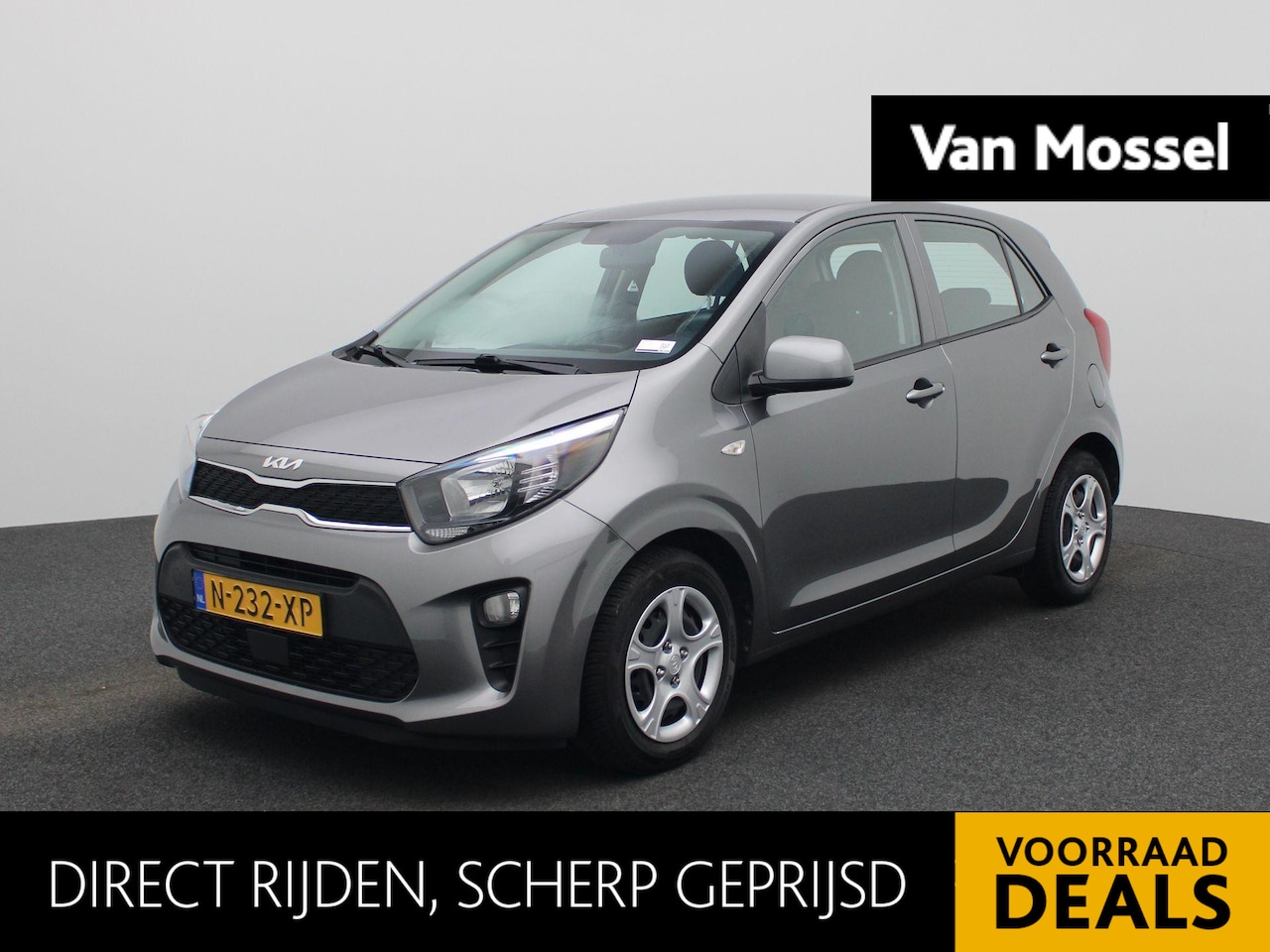 Kia Picanto - 1.0 DPi ComfortLine | Cruise control | Radio | Start/stop Systeem | Airco | - AutoWereld.nl