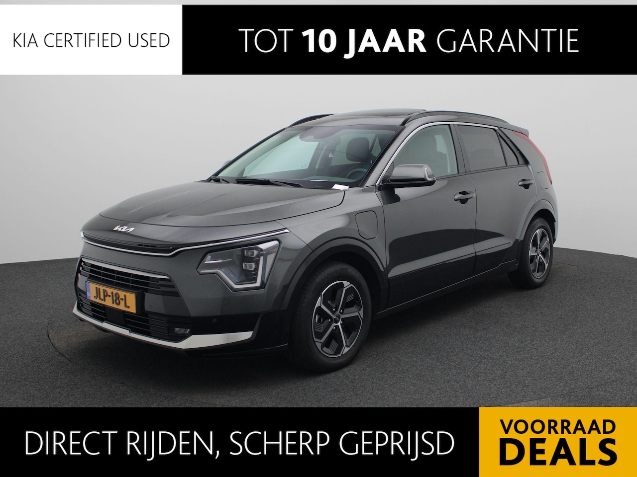 Kia Niro - 1.6 GDi PHEV DynamicPlusLine | NAVI | CAMERA | ELEKTR KLEP |  PDC | STOEL/STUUR VERWARMING - AutoWereld.nl