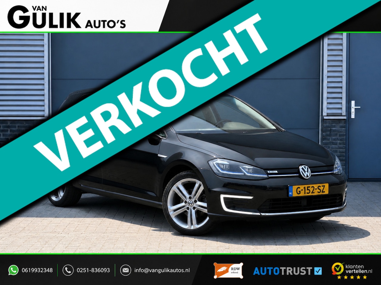 Volkswagen e-Golf - E-DITION | Camera | ACC | Navigatie | Carplay | Trekhaak | - AutoWereld.nl