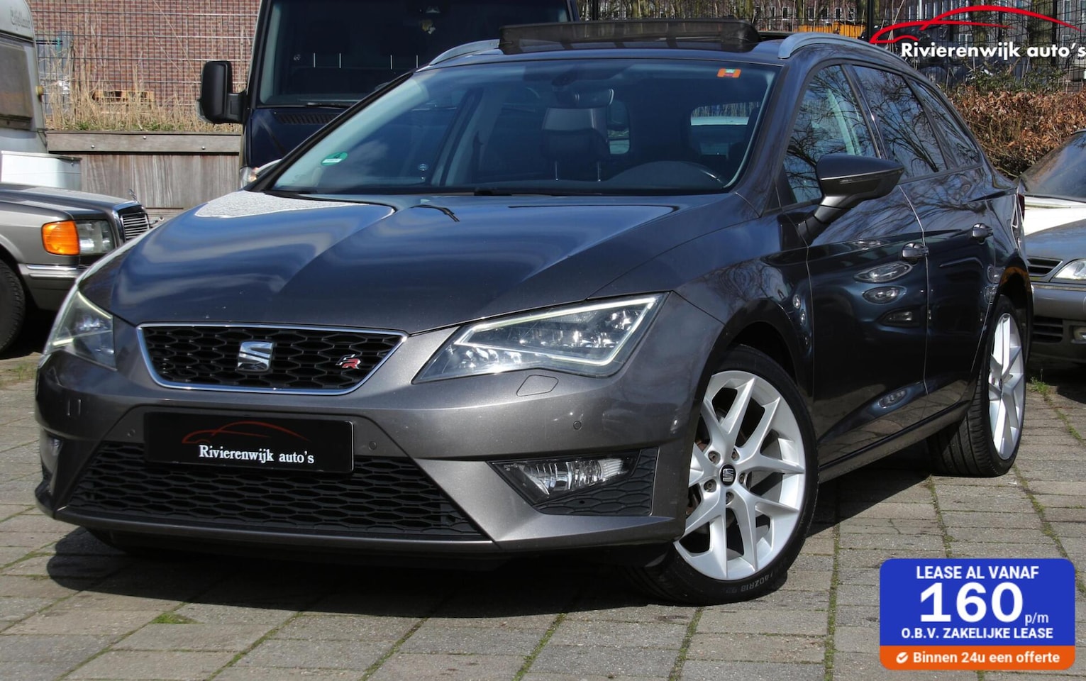 SEAT Leon ST - 1.4 EcoTSI FR Led Pano Trekhaak Camera Cruise - AutoWereld.nl