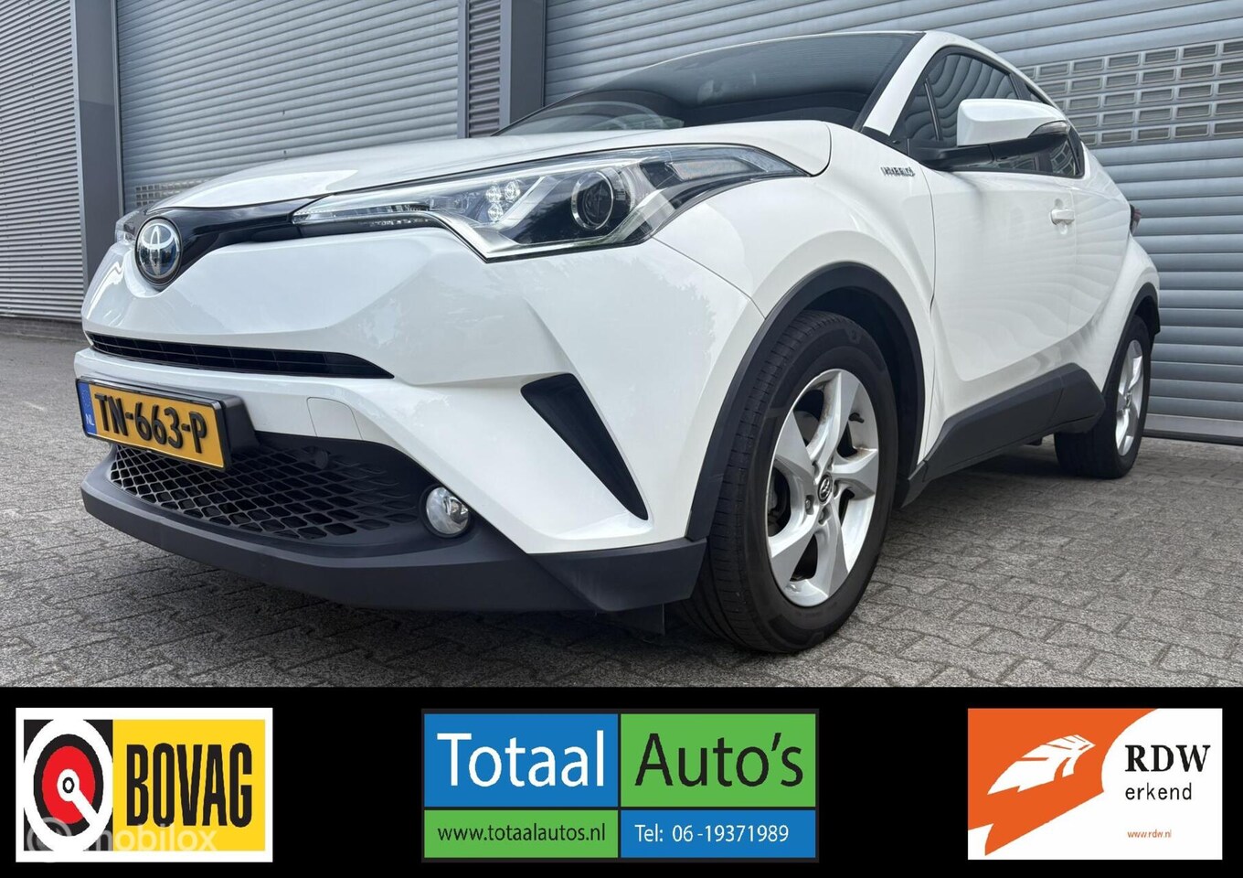 Toyota C-HR - 1.8 Hybrid, NAVI*CRUISE*STOELVERWARM*DODE HOEK. - AutoWereld.nl