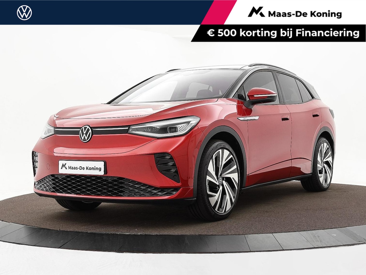 Volkswagen ID.4 - GTX 299pk 4Motion 77 kWh · Panoramadak · 360 Camera · Dodehoeksensor ·Warmtepomp · Alarmkl - AutoWereld.nl