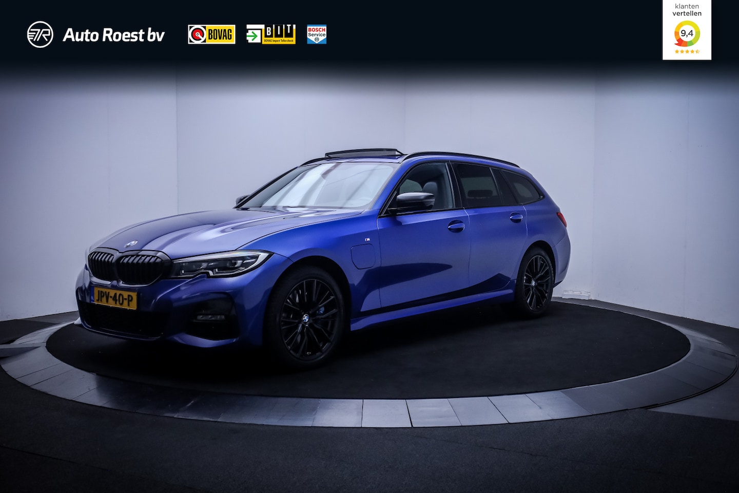BMW 3-serie Touring - 330e xDrive High Executive PANO | FULL LED | HIFI | NAVI | CARPLAY | STOELVERW | ELEK TREK - AutoWereld.nl