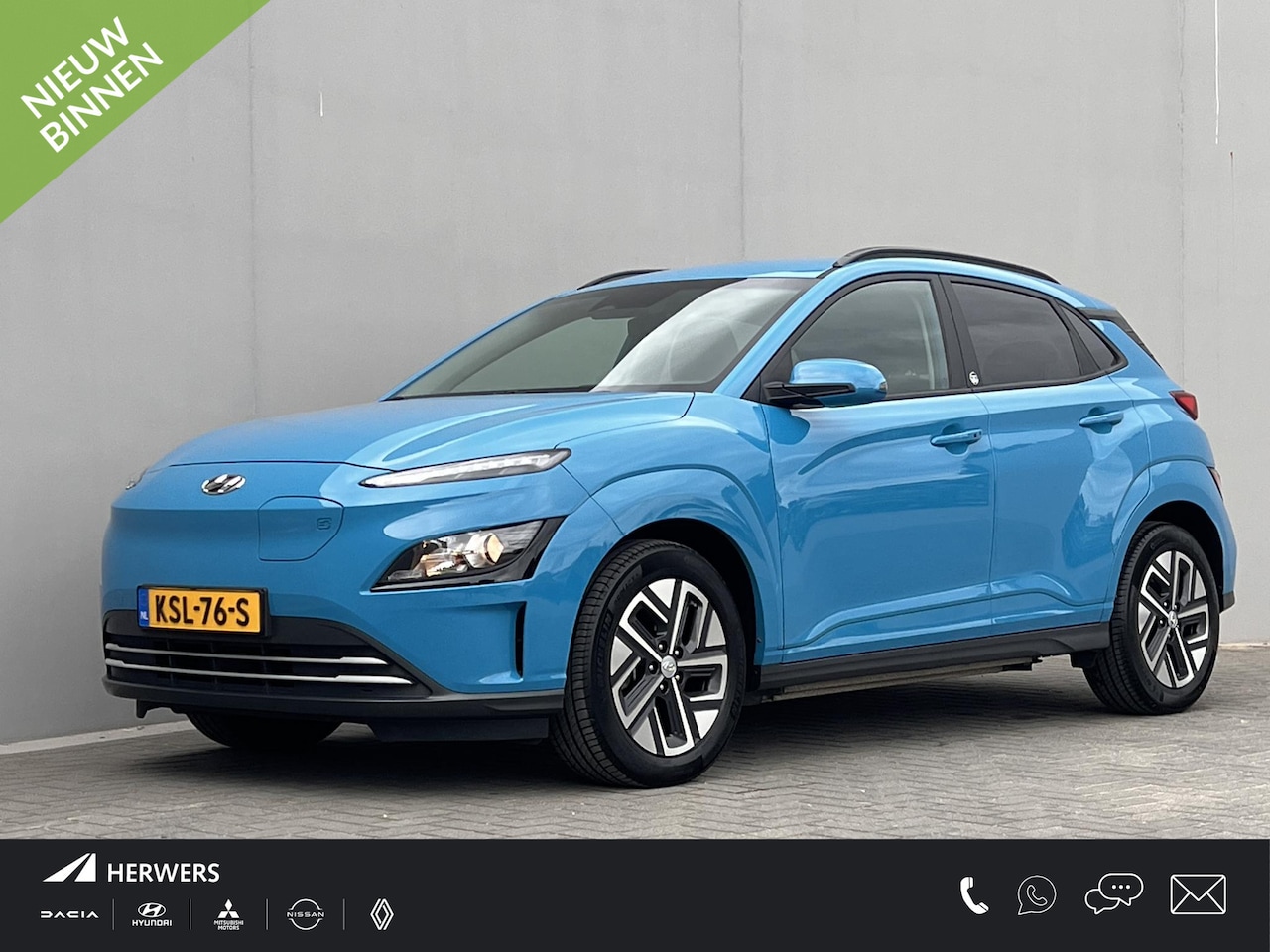 Hyundai Kona Electric - EV Comfort Smart 39 kWh / Fabrieksgarantie tot 05-2027 / Dealer onderhouden / Accu SoH 99% - AutoWereld.nl