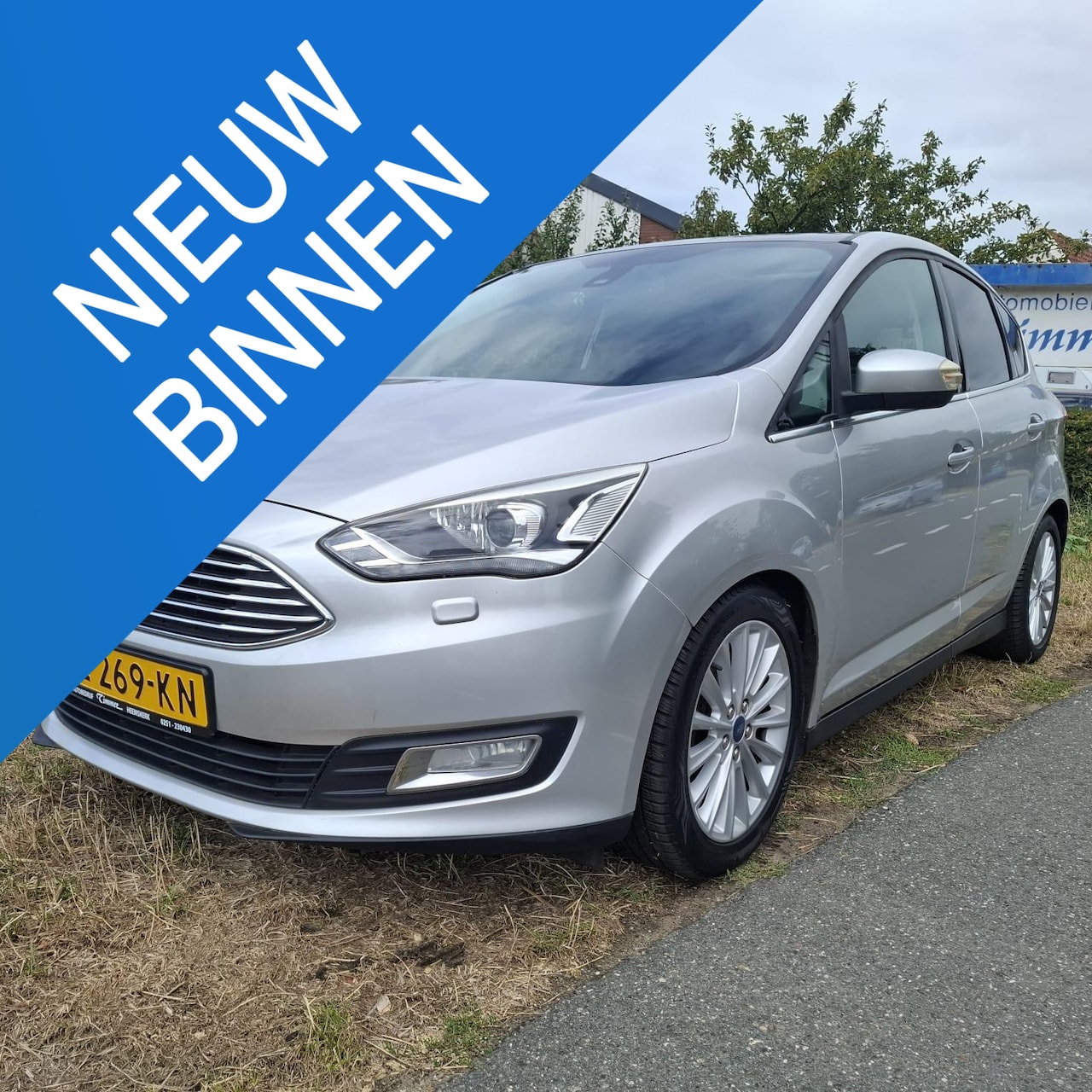 Ford C-Max - 1.0 Titanium Panoramadak / Navi / Sportvelgen Nwe D.riem. - AutoWereld.nl