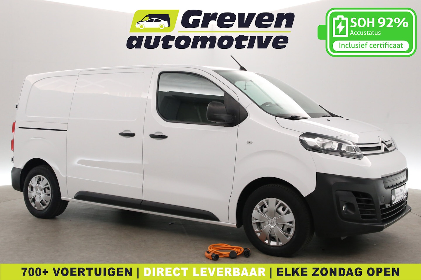 Citroën ë-Jumpy - L2H1 75 kWh | Snelladen | SOH 92% | Airco | Cruise | Carplay | 3 Zits - AutoWereld.nl