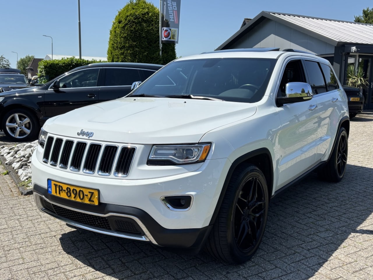 Jeep Grand Cherokee - 3.6 V6 Limited 2015 Wit Schuifdak Trekhaak - AutoWereld.nl