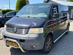 Volkswagen Transporter - 2.5 TDI Dubbele Cabine Zwart Airco 2008