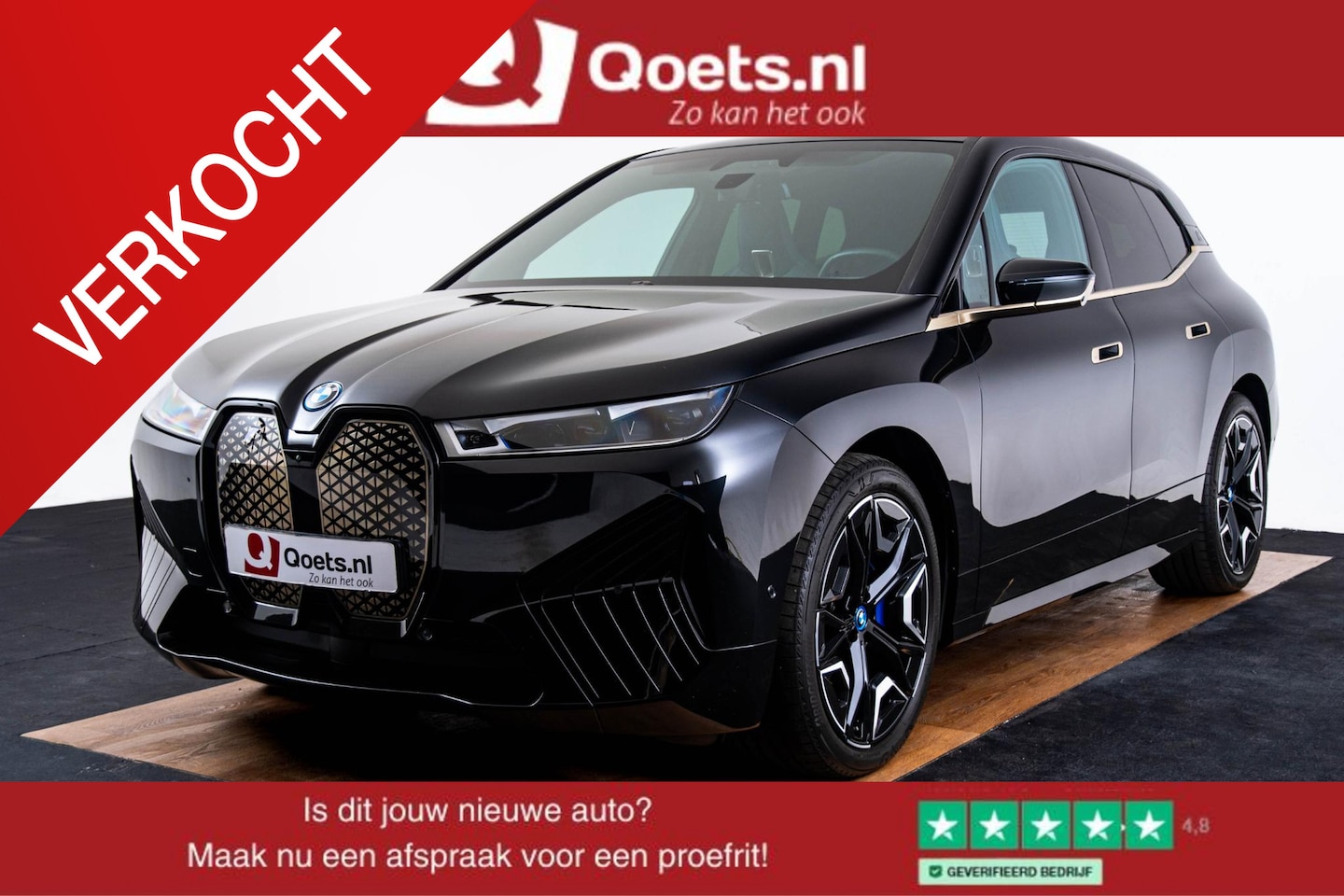 BMW iX - xDrive50 High Executive 112 kWh Sportpakket - Panoramadak - Driving/Parking Assistant Prof - AutoWereld.nl